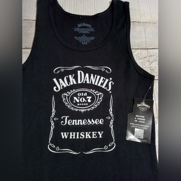 ⭐JACK DANIEL'S XTRA LONG TANK TOP WOMEN'S SIZE LARGE NEW WITH TAGS - Picture 6 of 6